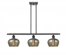 Innovations Lighting 516-3I-OB-G96-LED - Fenton - 3 Light - 36 inch - Oil Rubbed Bronze - Cord hung - Island Light