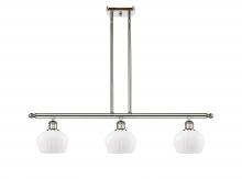 Innovations Lighting 516-3I-PN-G91-LED - Fenton - 3 Light - 36 inch - Polished Nickel - Cord hung - Island Light