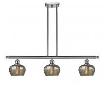 Innovations Lighting 516-3I-SN-G96-LED - Fenton - 3 Light - 36 inch - Brushed Satin Nickel - Cord hung - Island Light