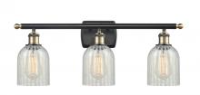Innovations Lighting 516-3W-BAB-G2511-LED - Caledonia - 3 Light - 25 inch - Black Antique Brass - Bath Vanity Light