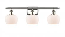 Innovations Lighting 516-3W-PN-G91-LED - Fenton - 3 Light - 27 inch - Polished Nickel - Bath Vanity Light