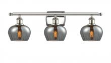 Innovations Lighting 516-3W-PN-G93-LED - Fenton - 3 Light - 27 inch - Polished Nickel - Bath Vanity Light