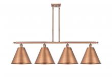 Innovations Lighting 516-4I-AC-MBC-12-AC-LED - Berkshire - 4 Light - 50 inch - Antique Copper - Cord hung - Island Light