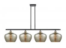 Innovations Lighting 516-4I-BAB-G96-L-LED - Fenton - 4 Light - 49 inch - Black Antique Brass - Cord hung - Island Light