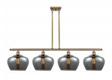 Innovations Lighting 516-4I-BB-G93-L-LED - Fenton - 4 Light - 49 inch - Brushed Brass - Cord hung - Island Light