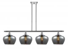Innovations Lighting 516-4I-PC-G93-L-LED - Fenton - 4 Light - 49 inch - Polished Chrome - Cord hung - Island Light