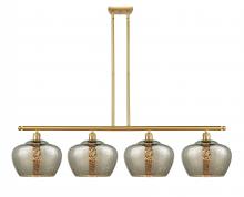 Innovations Lighting 516-4I-SG-G96-L-LED - Fenton - 4 Light - 49 inch - Satin Gold - Cord hung - Island Light