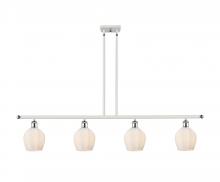Innovations Lighting 516-4I-WPC-G461-6-LED - Norfolk - 4 Light - 48 inch - White Polished Chrome - Cord hung - Island Light