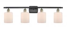Innovations Lighting 516-4W-BAB-G111-LED - Cobbleskill - 4 Light - 35 inch - Black Antique Brass - Bath Vanity Light
