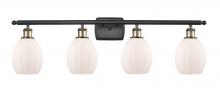 Innovations Lighting 516-4W-BAB-G81-LED - Eaton - 4 Light - 36 inch - Black Antique Brass - Bath Vanity Light