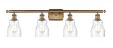 Innovations Lighting 516-4W-BB-G394-LED - Ellery - 4 Light - 35 inch - Brushed Brass - Bath Vanity Light