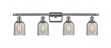 Innovations Lighting 516-4W-PC-G257-LED - Caledonia - 4 Light - 35 inch - Polished Chrome - Bath Vanity Light