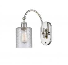 Innovations Lighting 518-1W-PN-G112-LED - Cobbleskill - 1 Light - 5 inch - Polished Nickel - Adjustable Swing Arm