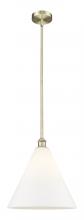 Innovations Lighting 616-1S-AB-GBC-161 - Berkshire - 1 Light - 16 inch - Antique Brass - Cord hung - Pendant