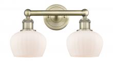 Innovations Lighting 616-2W-AB-G91 - Fenton - 2 Light - 16 inch - Antique Brass - Bath Vanity Light