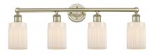 Innovations Lighting 616-4W-AB-G341 - Hadley - 4 Light - 32 inch - Antique Brass - Bath Vanity Light