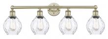 Innovations Lighting 616-4W-AB-G362 - Waverly - 4 Light - 33 inch - Antique Brass - Bath Vanity Light