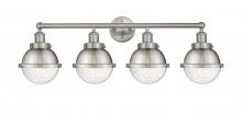 Innovations Lighting 616-4W-SN-HFS-64-SN - Hampden - 4 Light - 34 inch - Brushed Satin Nickel - Bath Vanity Light