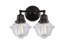 Innovations Lighting 623-2W-BK-G532 - Oxford - 2 Light - 16 inch - Matte Black - Bath Vanity Light