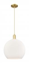 Innovations Lighting 716-1P-SG-G121-14 - Athens - 1 Light - 14 inch - Satin Gold - Cord hung - Mini Pendant