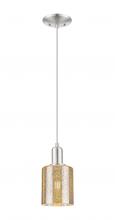 Innovations Lighting 716-1P-SN-G116 - Cobbleskill - 1 Light - 5 inch - Brushed Satin Nickel - Cord hung - Mini Pendant