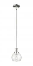 Innovations Lighting 716-1S-PN-G124-6 - Athens - 1 Light - 6 inch - Polished Nickel - Stem hung - Mini Pendant