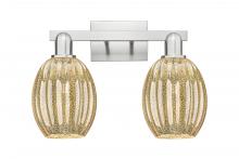 Innovations Lighting 716-2W-SN-G459-6ME - Preston Bulb - 2 Light - 16 inch - Brushed Satin Nickel - Bath Vanity Light
