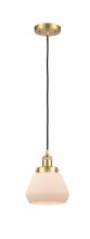 Innovations Lighting 916-1P-SG-G171 - Fulton - 1 Light - 6 inch - Satin Gold - Cord hung - Mini Pendant
