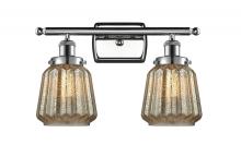 Innovations Lighting 916-2W-PC-G146 - Chatham - 2 Light - 16 inch - Polished Chrome - Bath Vanity Light