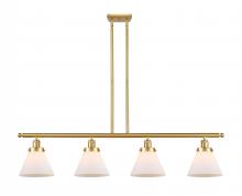 Innovations Lighting 916-4I-SG-G41 - Cone - 4 Light - 48 inch - Satin Gold - Stem Hung - Island Light