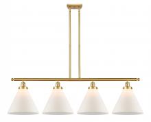 Innovations Lighting 916-4I-SG-G41-L - Cone - 4 Light - 48 inch - Satin Gold - Stem Hung - Island Light
