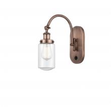 Innovations Lighting 918-1W-AC-G312-LED - Dover - 1 Light - 5 inch - Antique Copper - Adjustable Swing Arm