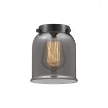 Innovations Lighting G53 - Small Bell Plated Smoke Glass