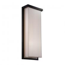Modern Forms US Online WS-W1420-27-BK - Ledge Outdoor Wall Sconce Light