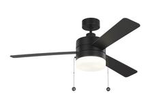 Generation Lighting 3SY52MBKD - Syrus 52 LED - Midnight Black