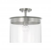 Capital 246812BN - 1 Light Semi-Flush