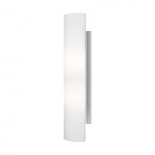 Kuzco Lighting Inc WS6222-BN - LED Wall Sconce with Segmental Shaped White Opal Glass