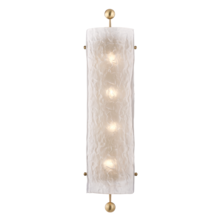 Hudson Valley 2427-AGB - 4 LIGHT WALL SCONCE