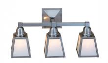 Arroyo Craftsman AS-3ETN-RC - a-line shade 3 light sconce without overlay (empty)