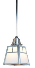 Arroyo Craftsman ASH-1ECR-VP - a-line shade, stem mount pendant without overlay (empty)