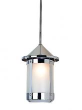 Arroyo Craftsman BSH-7TN-MB - 7" berkeley stem hung pendant