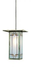 Arroyo Craftsman FSH-9LG-AB - 9" franklin long body stem hung pendant