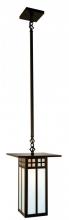 Arroyo Craftsman GSH-9LAM-AC - 9" glasgow long body stem mount pendant