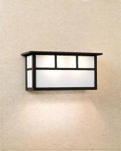Arroyo Craftsman HS-14SDTTN-VP - 14" huntington short body sconce with double t-bar overlay