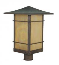 Arroyo Craftsman KAP-12TSAM-S - 12" katsura post mount with toshi overlay