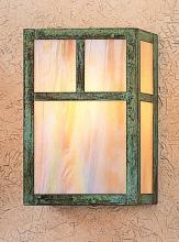 Arroyo Craftsman MS-10AM-S - 10" mission sconce with classic arch overlay