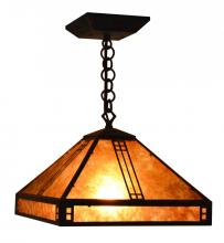 Arroyo Craftsman PH-12TN-AC - 12" prairie pendant