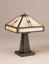 Arroyo Craftsman PTL-11ERM-VP - 11" pasadena table lamp without filigree (empty)