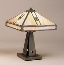 Arroyo Craftsman PTL-16ETN-BZ - 16" pasadena table lamp without filigree (empty)