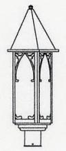 Arroyo Craftsman SGP-10M-MB - 10" saint george post mount